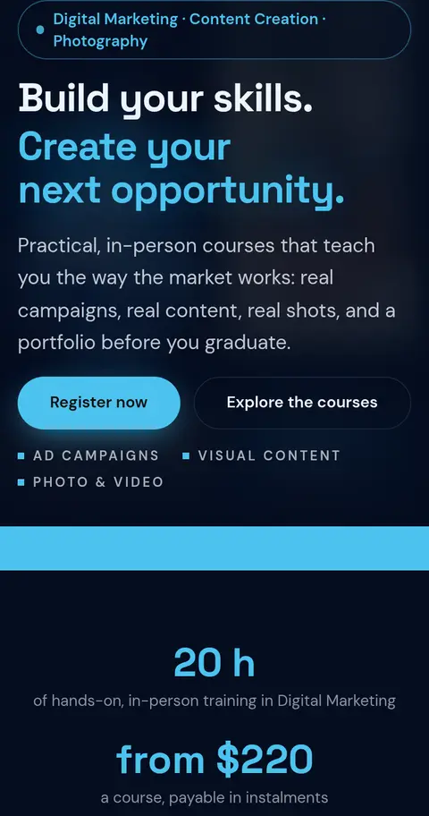 A training academy