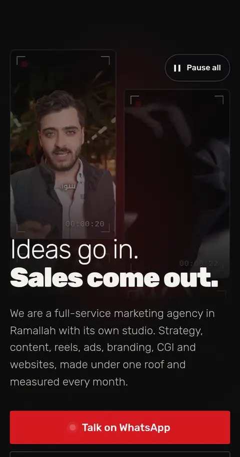 A marketing agency